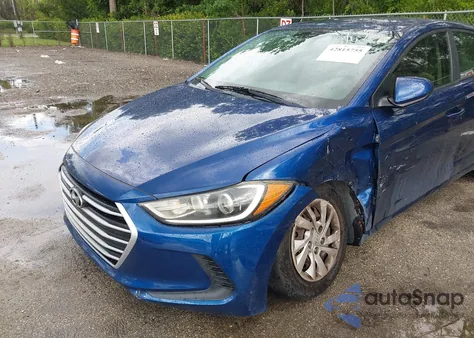 2018 Hyundai Elantra Se from USA, damaged, VIN 5NPD74LF0JH339625
